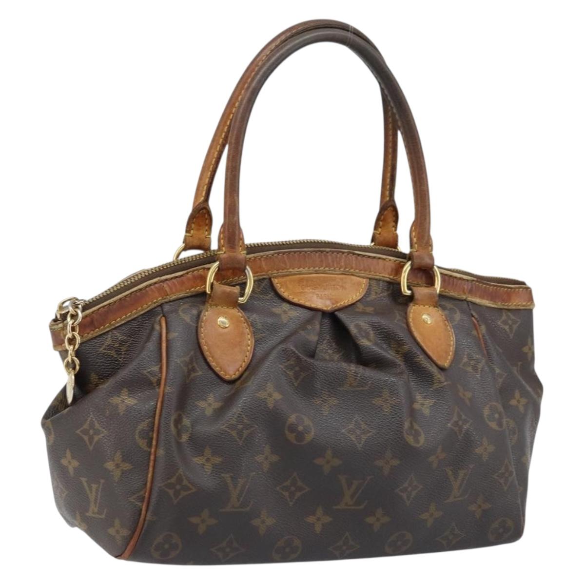 LOUIS VUITTON Monogram Tivoli PM Hand Bag M40143 LV Auth LNZ153
