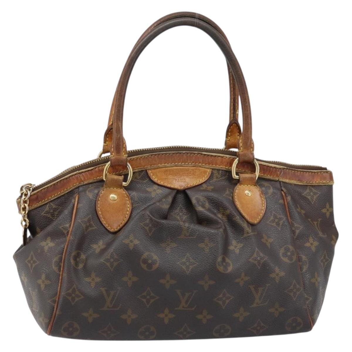 LOUIS VUITTON Monogram Tivoli PM Hand Bag M40143 LV Auth LNZ153