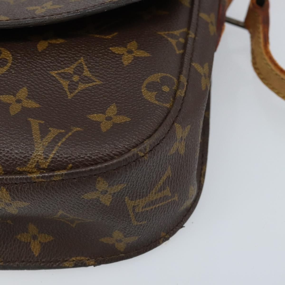 LOUIS VUITTON Monogram Saint Cloud GM Shoulder Bag M51242 LV Auth LNZ157