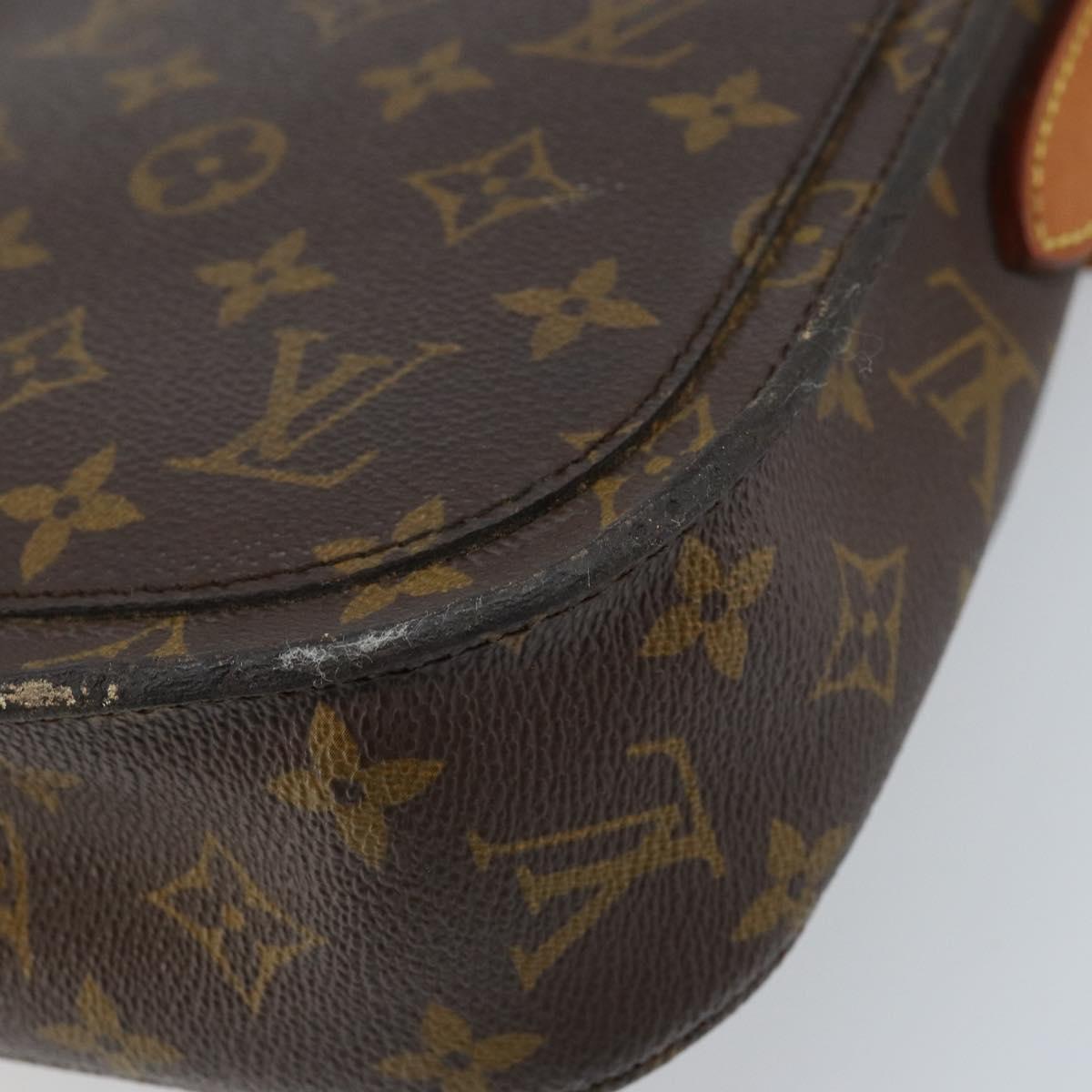 LOUIS VUITTON Monogram Saint Cloud GM Shoulder Bag M51242 LV Auth LNZ157