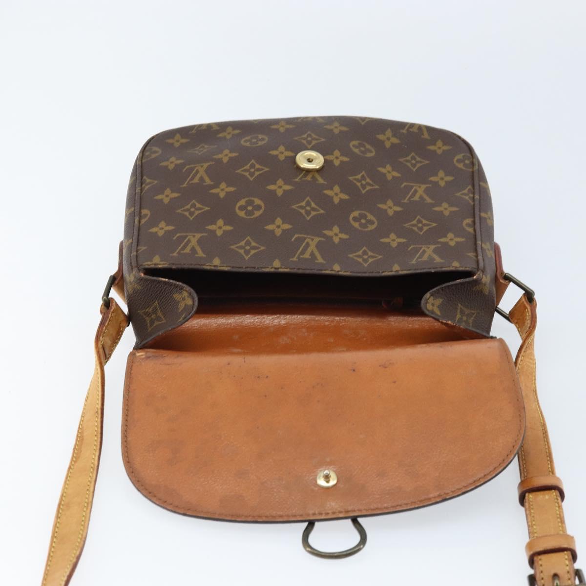 LOUIS VUITTON Monogram Saint Cloud GM Shoulder Bag M51242 LV Auth LNZ157