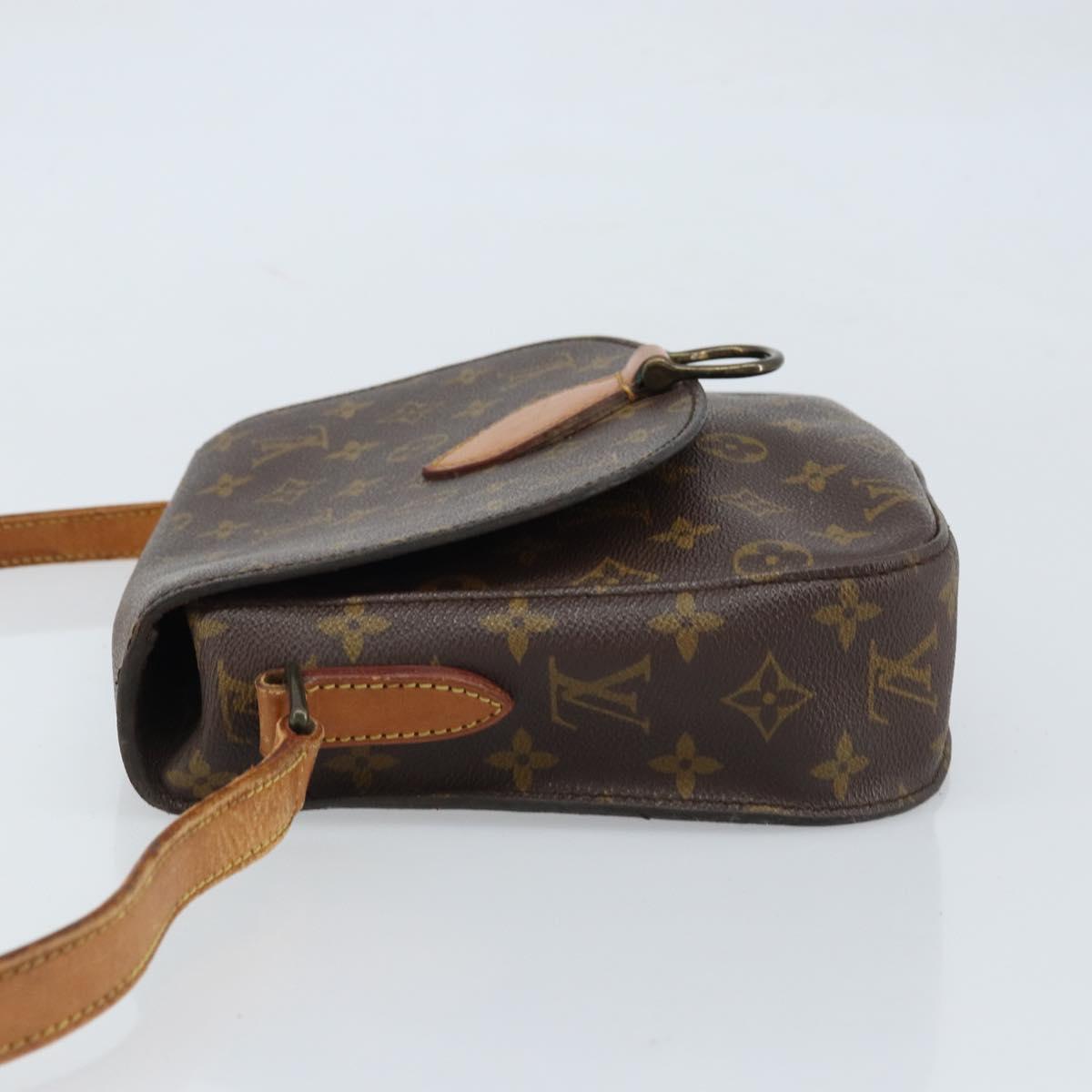 LOUIS VUITTON Monogram Saint Cloud GM Shoulder Bag M51242 LV Auth LNZ157
