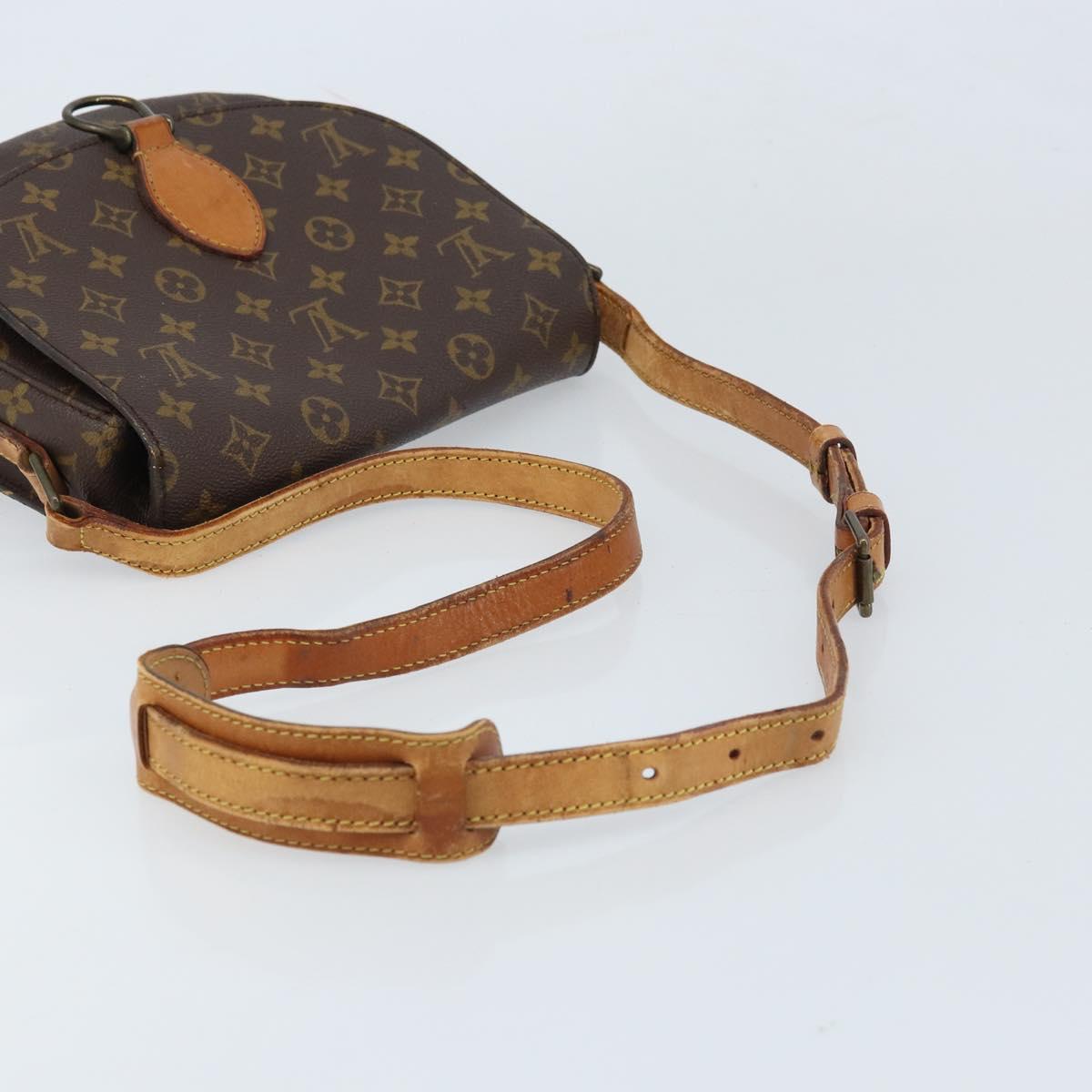 LOUIS VUITTON Monogram Saint Cloud GM Shoulder Bag M51242 LV Auth LNZ157