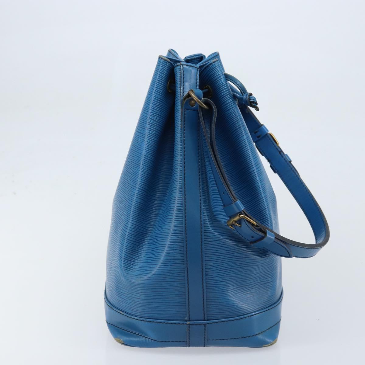 LOUIS VUITTON Epi Noe Shoulder Bag Toledo Blue M44005 LV Auth LNZ167