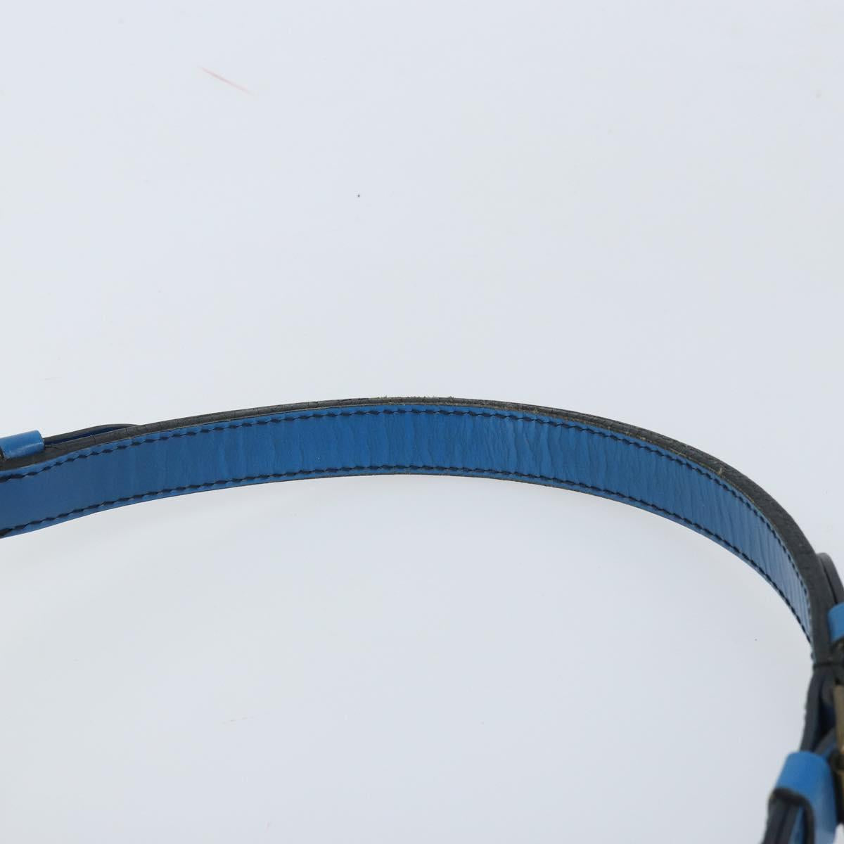 LOUIS VUITTON Epi Noe Shoulder Bag Toledo Blue M44005 LV Auth LNZ167