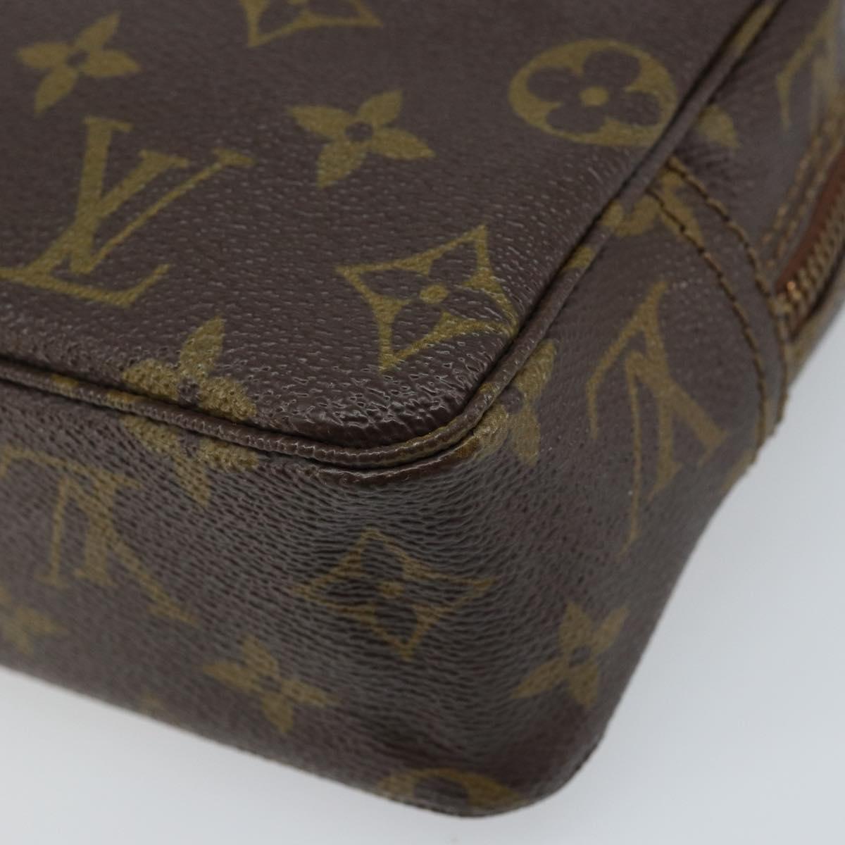 LOUIS VUITTON Monogram Trousse Toilette 18 Pouch M47526 LV Auth LNZ171