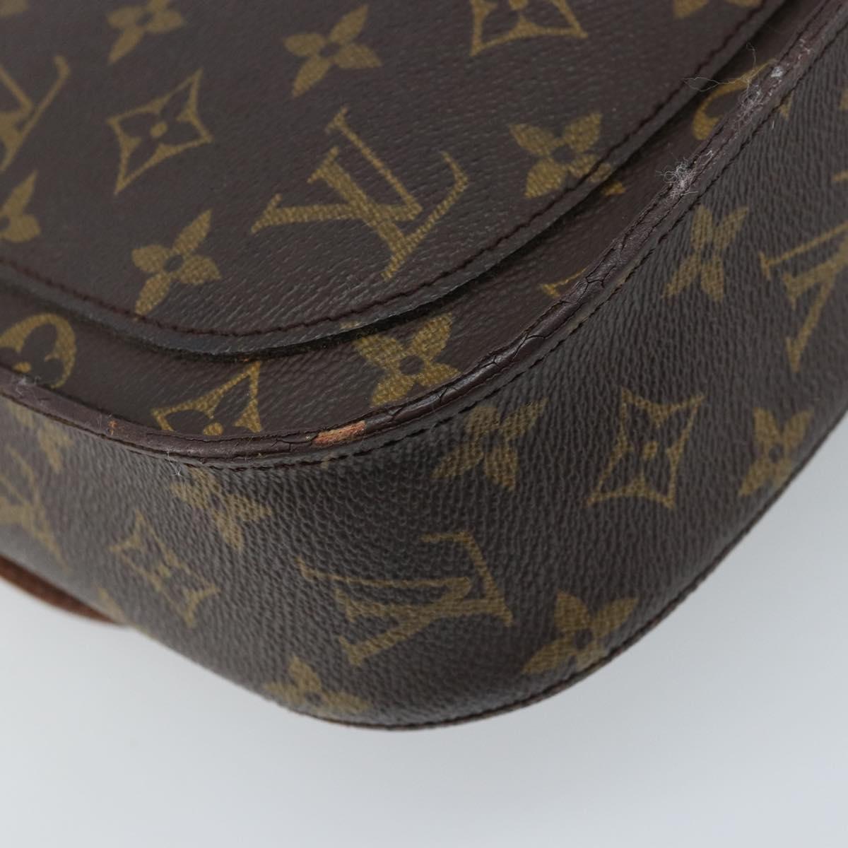 LOUIS VUITTON Monogram Saint Cloud GM Shoulder Bag M51242 LV Auth LNZ193