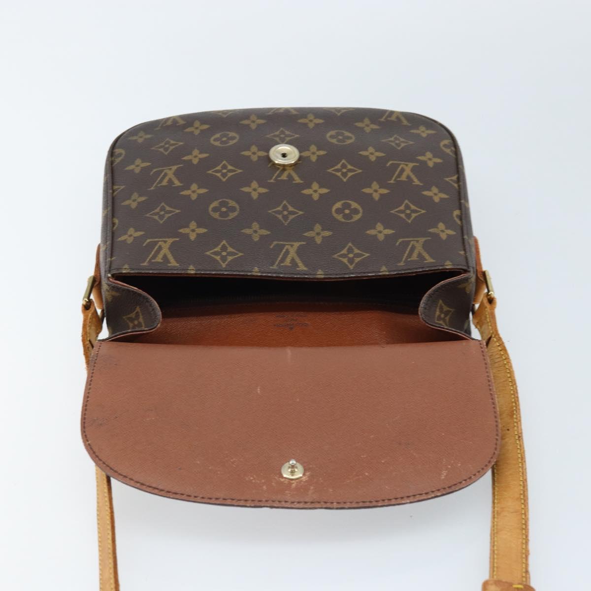 LOUIS VUITTON Monogram Saint Cloud GM Shoulder Bag M51242 LV Auth LNZ193