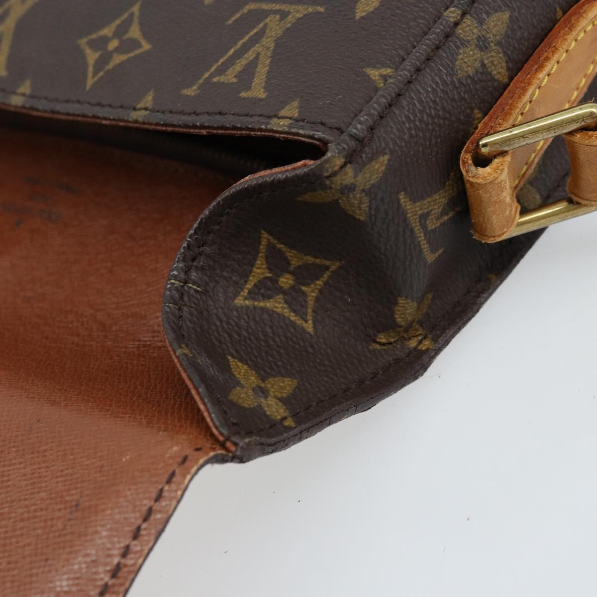 LOUIS VUITTON Monogram Saint Cloud GM Shoulder Bag M51242 LV Auth LNZ193