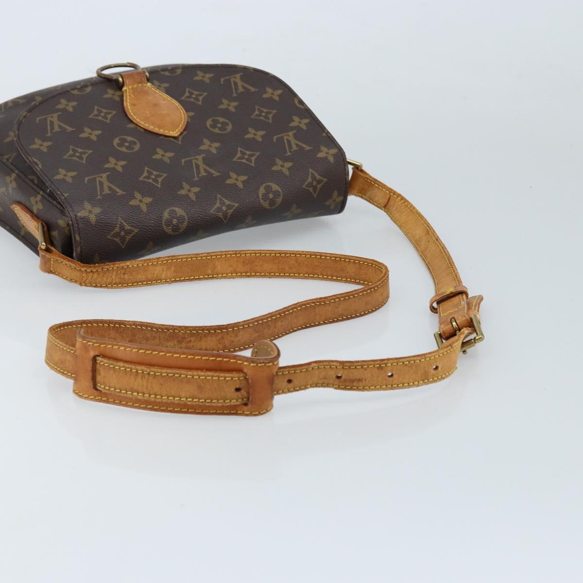 LOUIS VUITTON Monogram Saint Cloud GM Shoulder Bag M51242 LV Auth LNZ193