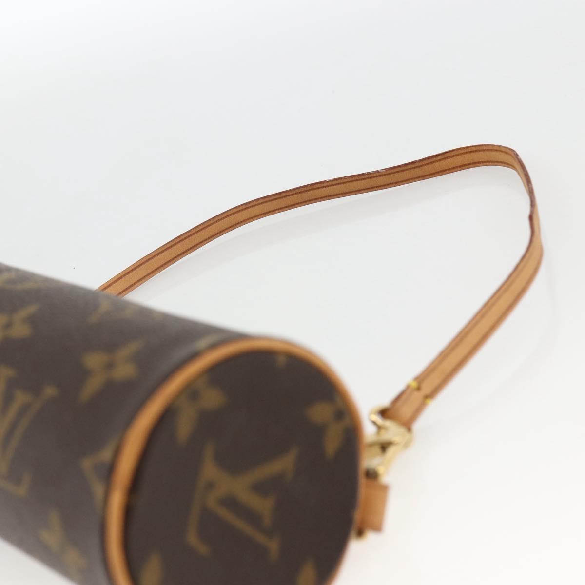 LOUIS VUITTON Monogram Papillon Pouch LV Auth LNZ199