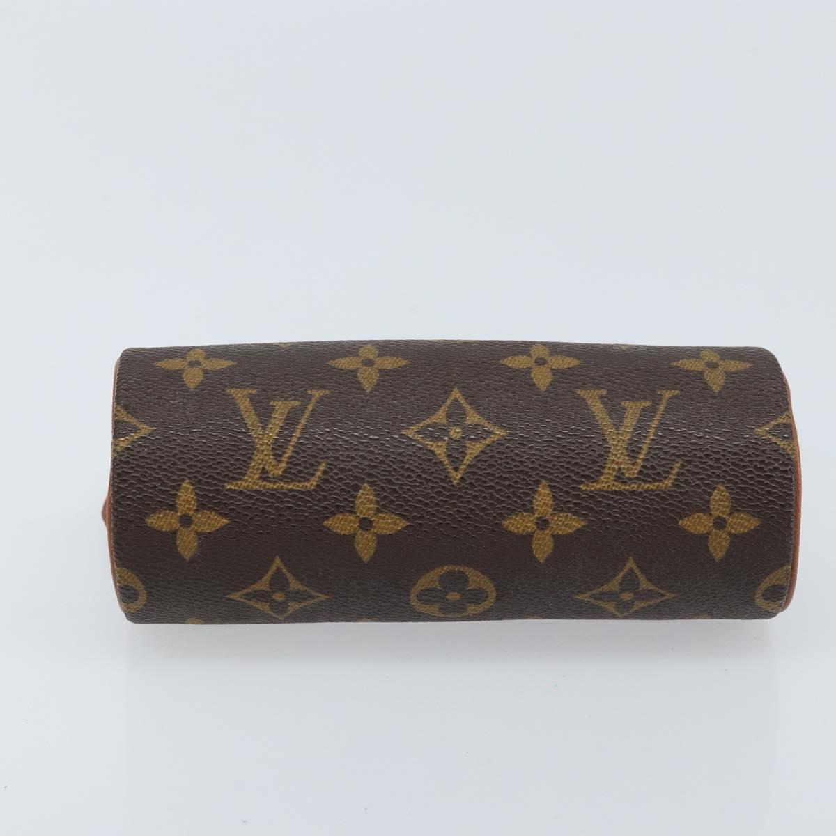 LOUIS VUITTON Monogram Papillon Pouch LV Auth LNZ201