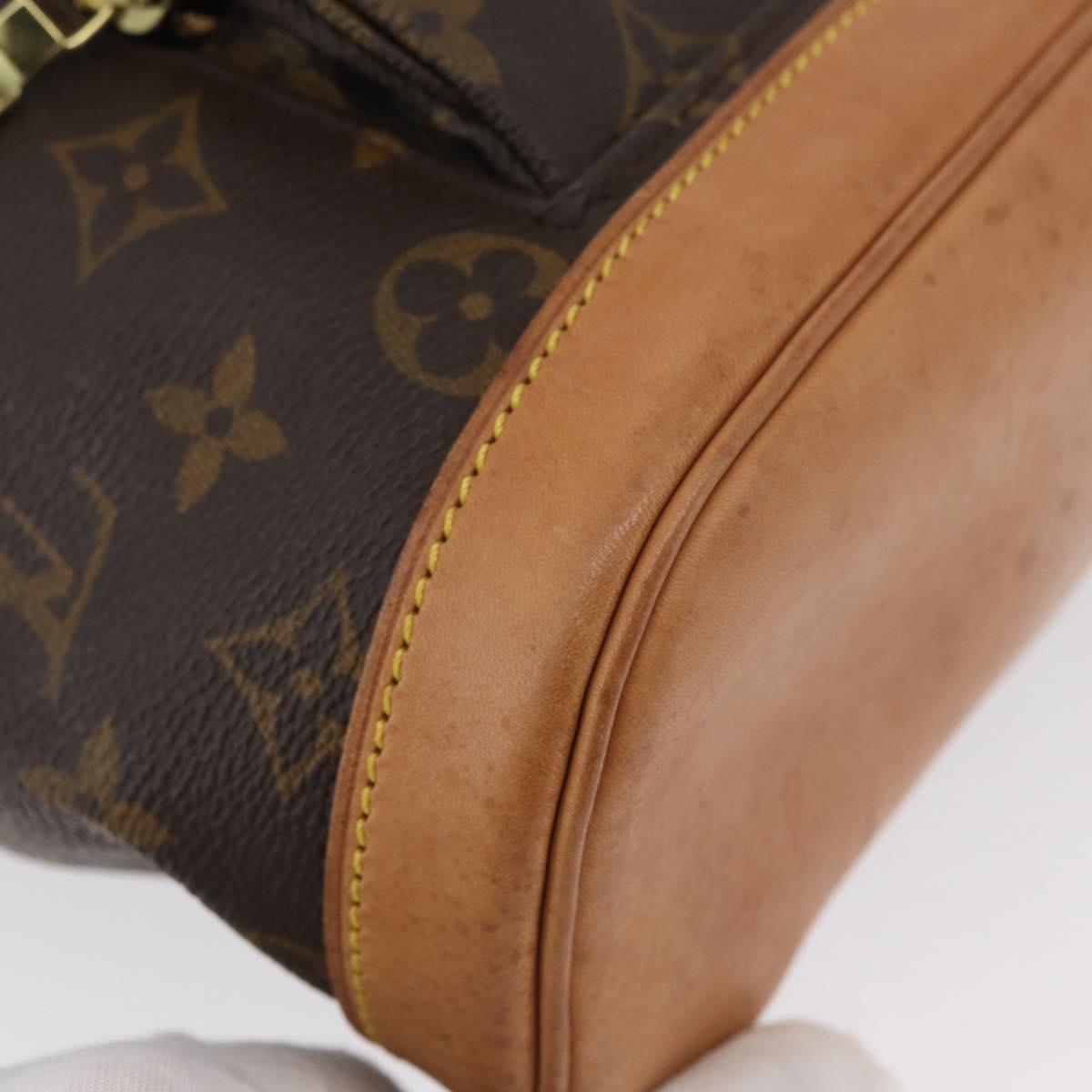 LOUIS VUITTON Monogram Montsouris PM Backpack M51137 LV Auth LNZ202V