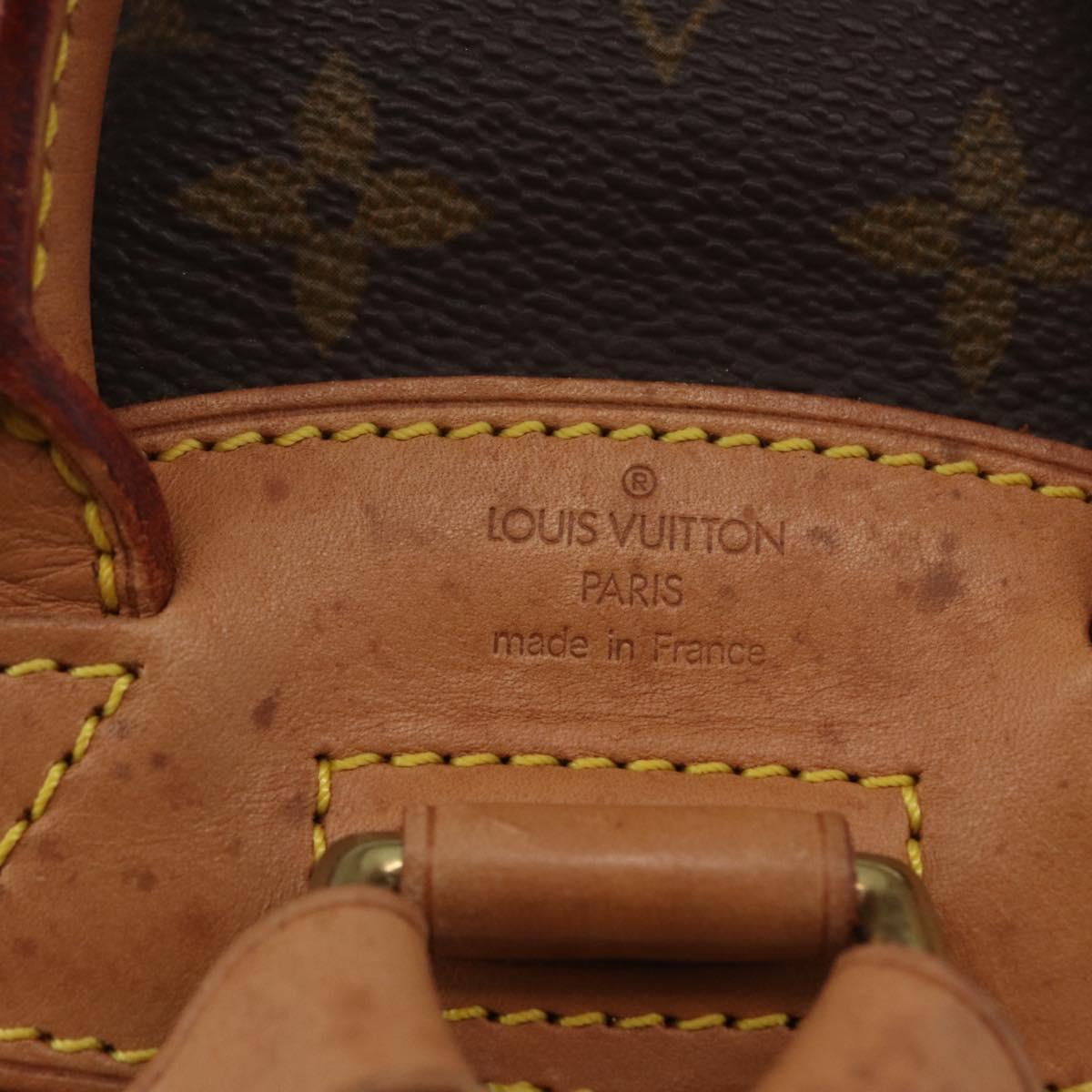 LOUIS VUITTON Monogram Montsouris PM Backpack M51137 LV Auth LNZ202V