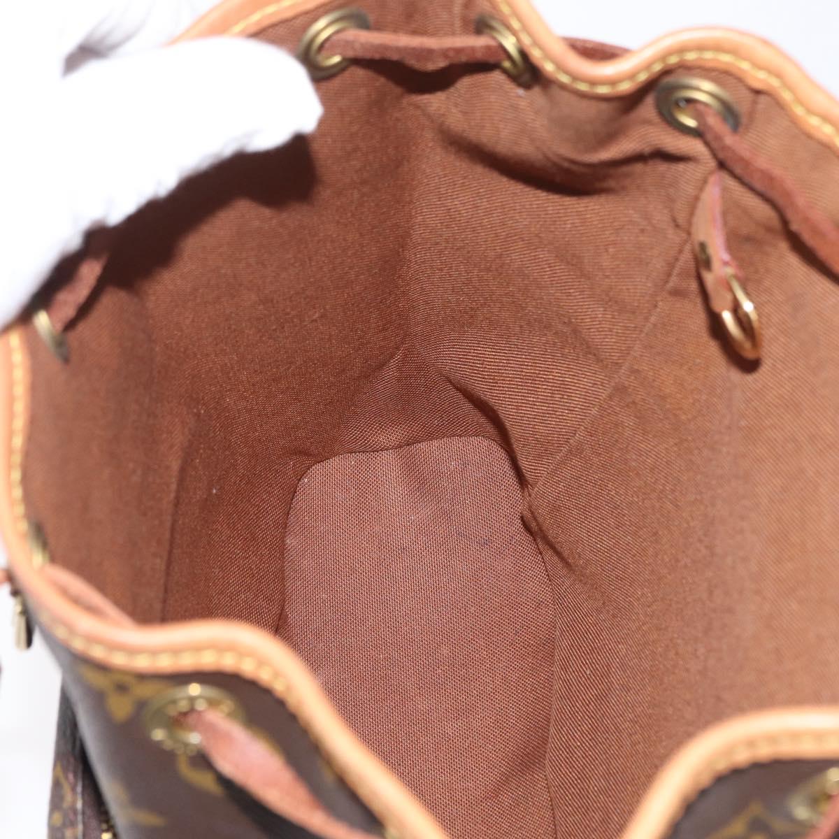 LOUIS VUITTON Monogram Montsouris PM Backpack M51137 LV Auth LNZ202V