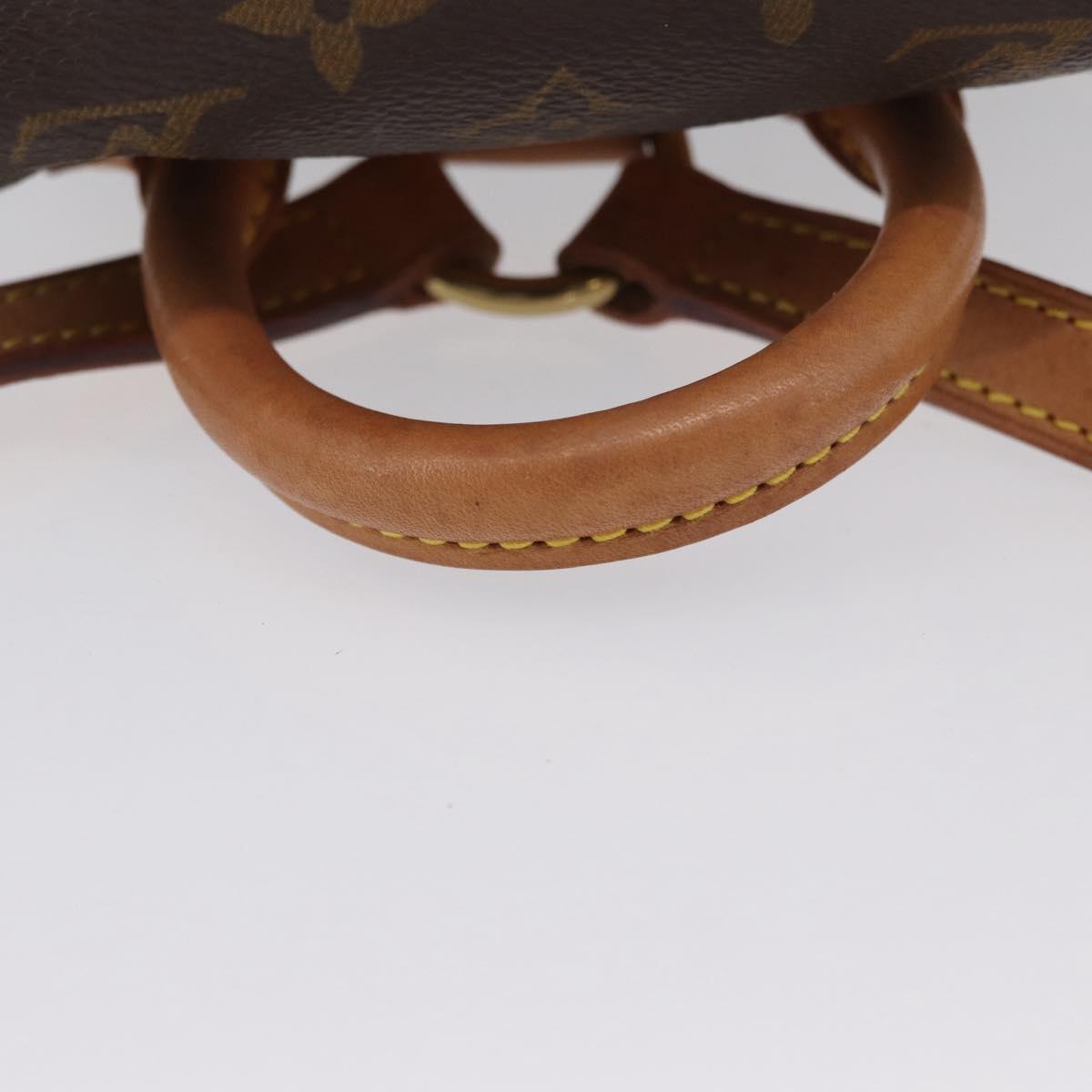 LOUIS VUITTON Monogram Montsouris PM Backpack M51137 LV Auth LNZ202V
