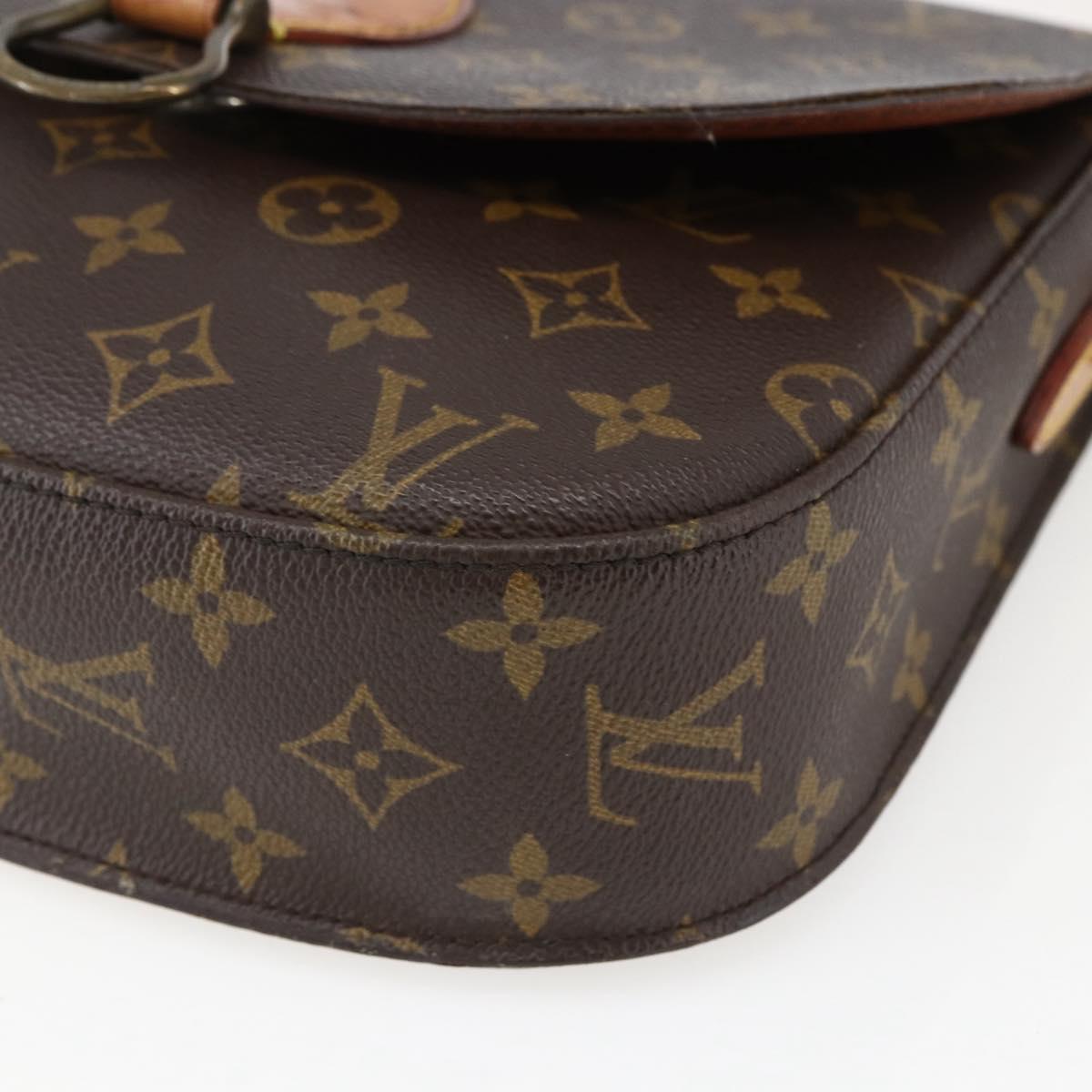 LOUIS VUITTON Monogram Saint Cloud GM Shoulder Bag M51242 LV Auth LNZ234
