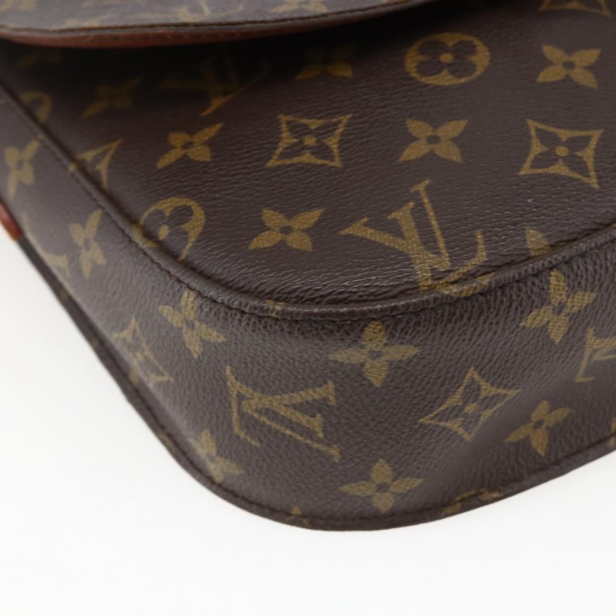 LOUIS VUITTON Monogram Saint Cloud GM Shoulder Bag M51242 LV Auth LNZ234