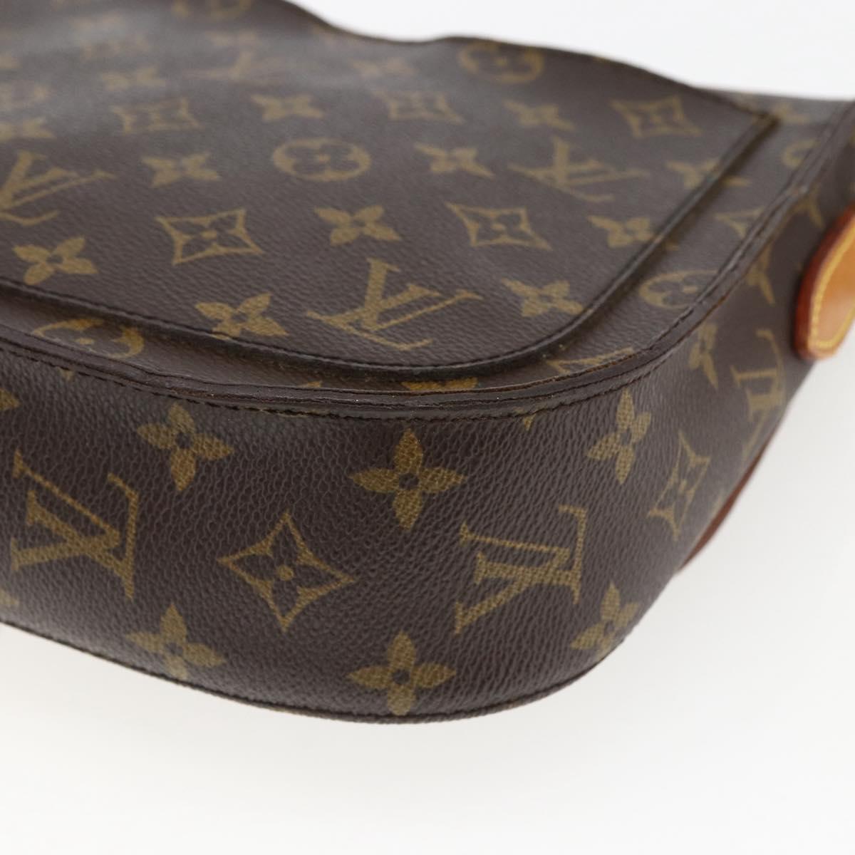 LOUIS VUITTON Monogram Saint Cloud GM Shoulder Bag M51242 LV Auth LNZ234