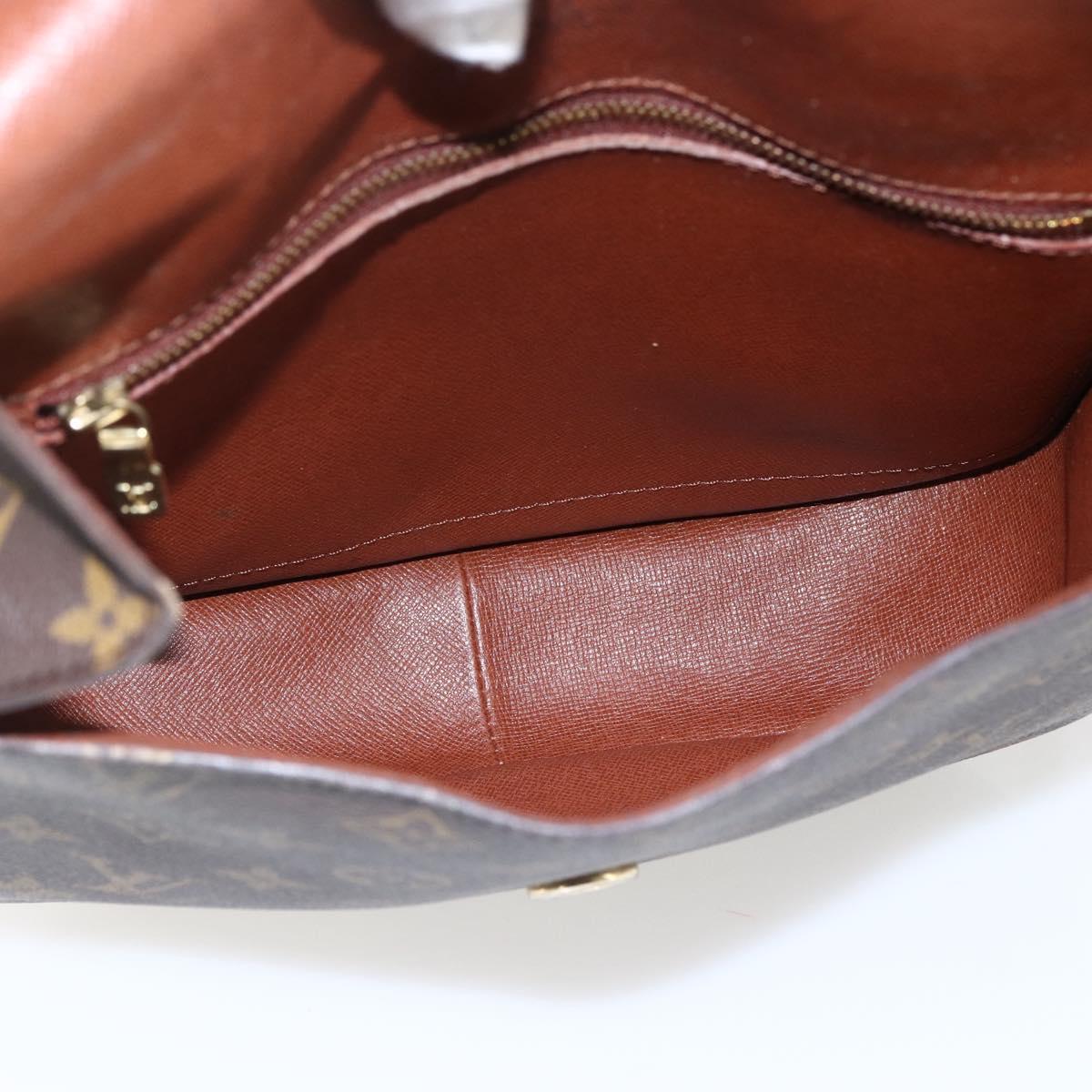 LOUIS VUITTON Monogram Saint Cloud GM Shoulder Bag M51242 LV Auth LNZ234