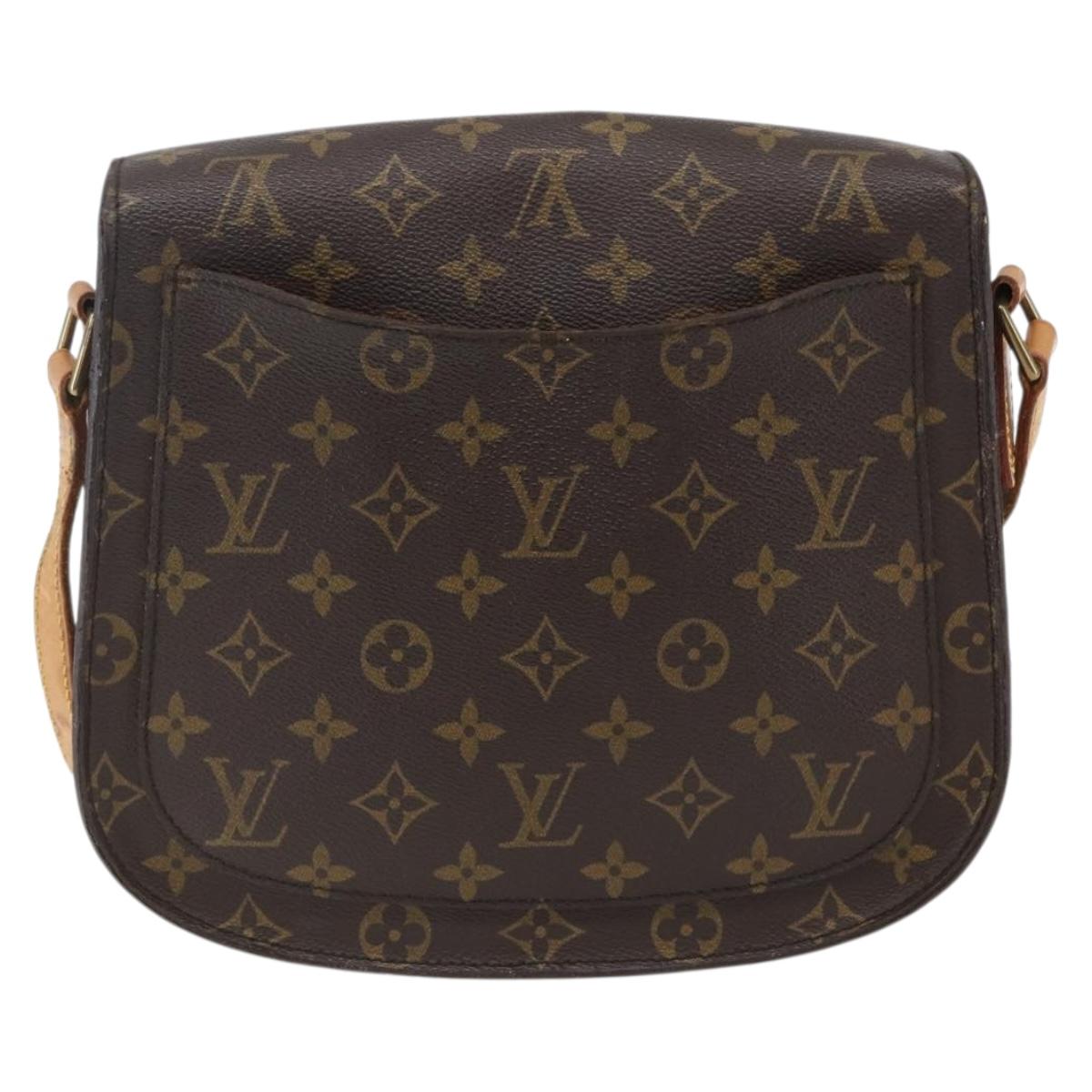 LOUIS VUITTON Monogram Saint Cloud GM Shoulder Bag M51242 LV Auth LNZ234