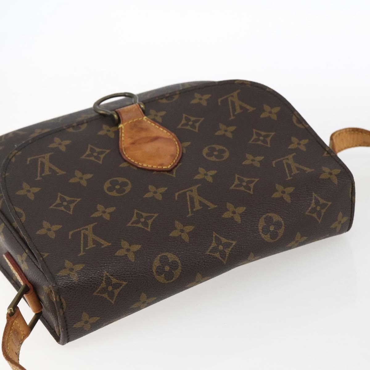 LOUIS VUITTON Monogram Saint Cloud GM Shoulder Bag M51242 LV Auth LNZ234