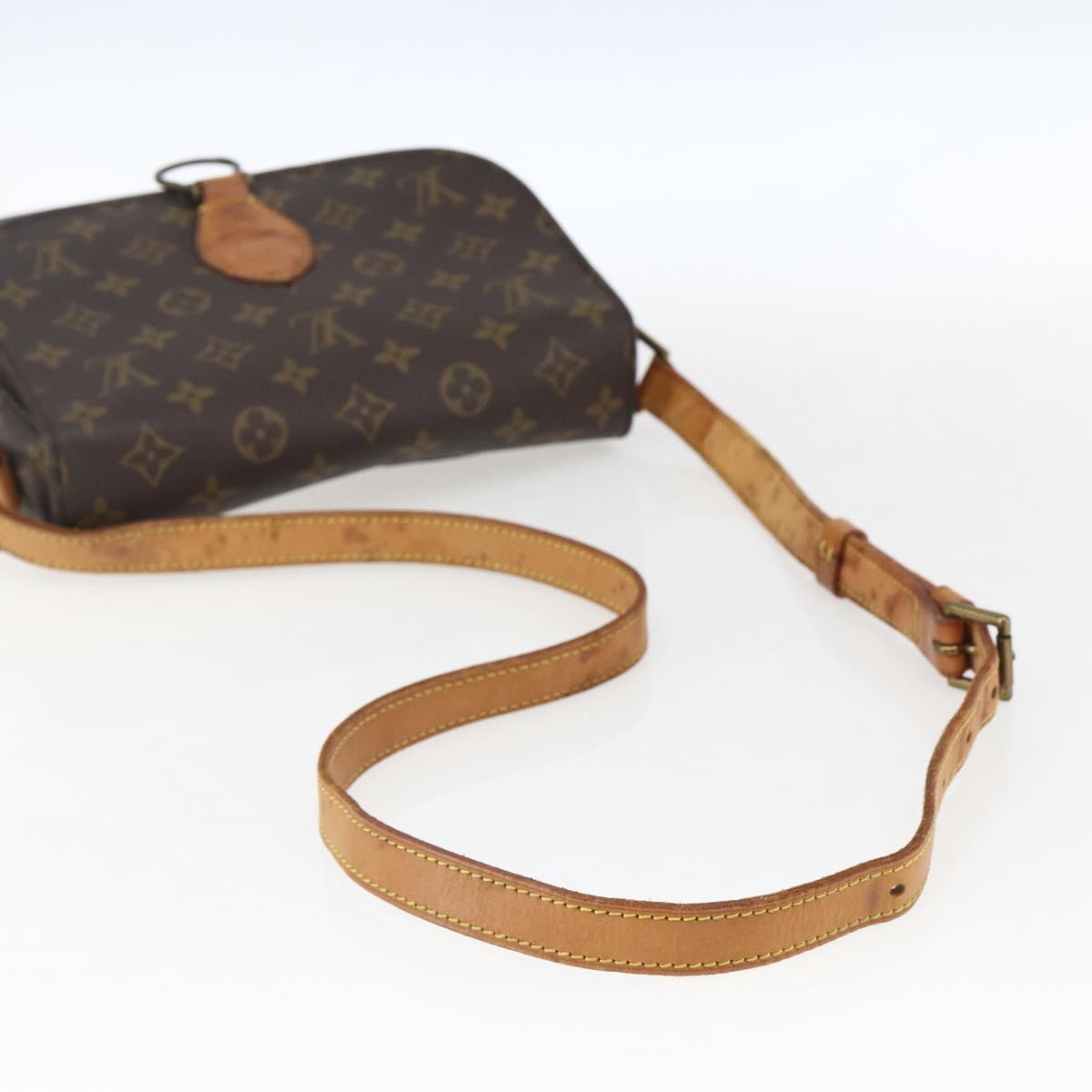 LOUIS VUITTON Monogram Saint Cloud GM Shoulder Bag M51242 LV Auth LNZ234