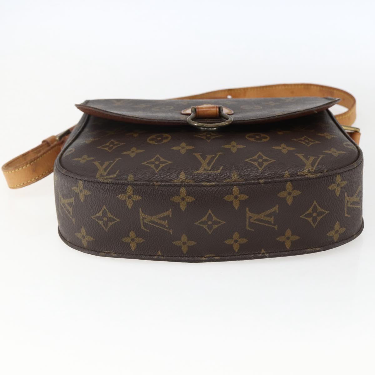LOUIS VUITTON Monogram Saint Cloud GM Shoulder Bag M51242 LV Auth LNZ234
