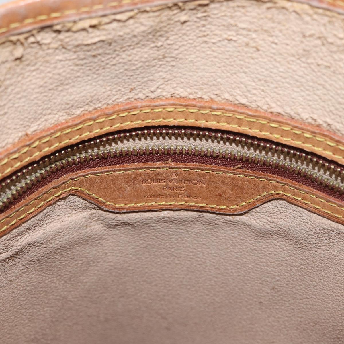 LOUIS VUITTON Monogram Bucket GM Shoulder Bag M42236 LV Auth LNZ244