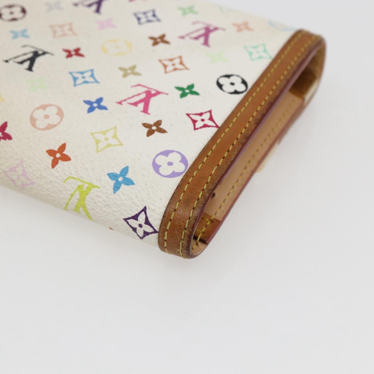 LOUIS VUITTON Multicolor Porte Tresor International Wallet M92659 LV Auth LNZ277