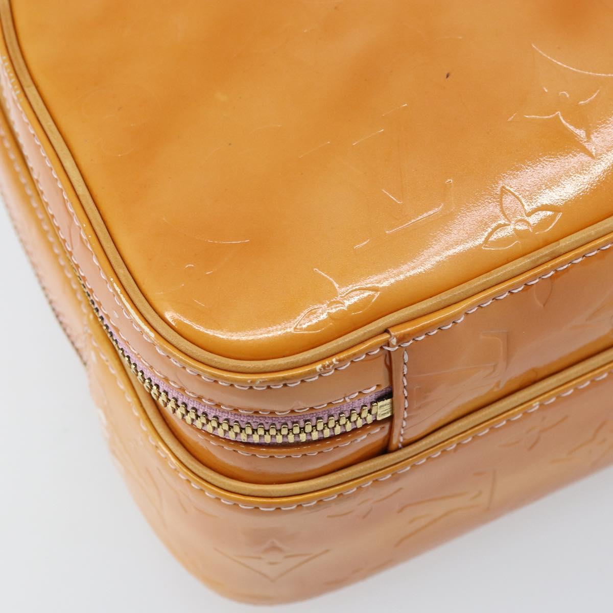 LOUIS VUITTON Monogram Vernis Marley Backpack Pink M91039 LV Auth LNZ301