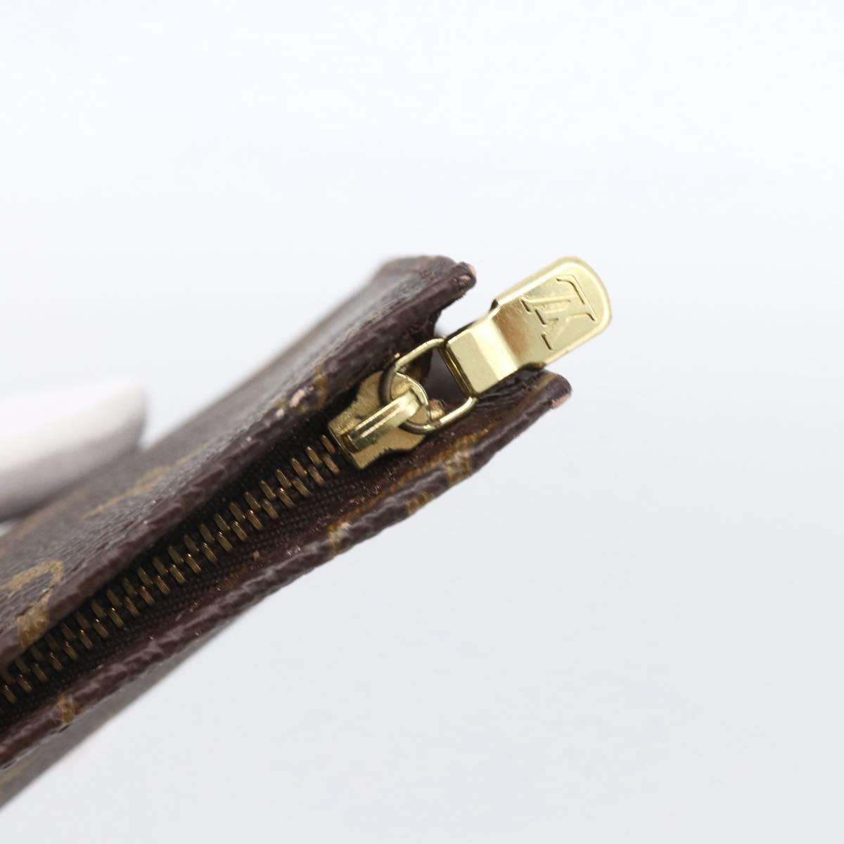 LOUIS VUITTON Monogram Bucket GM Accessory Pouch LV Auth LNZ313
