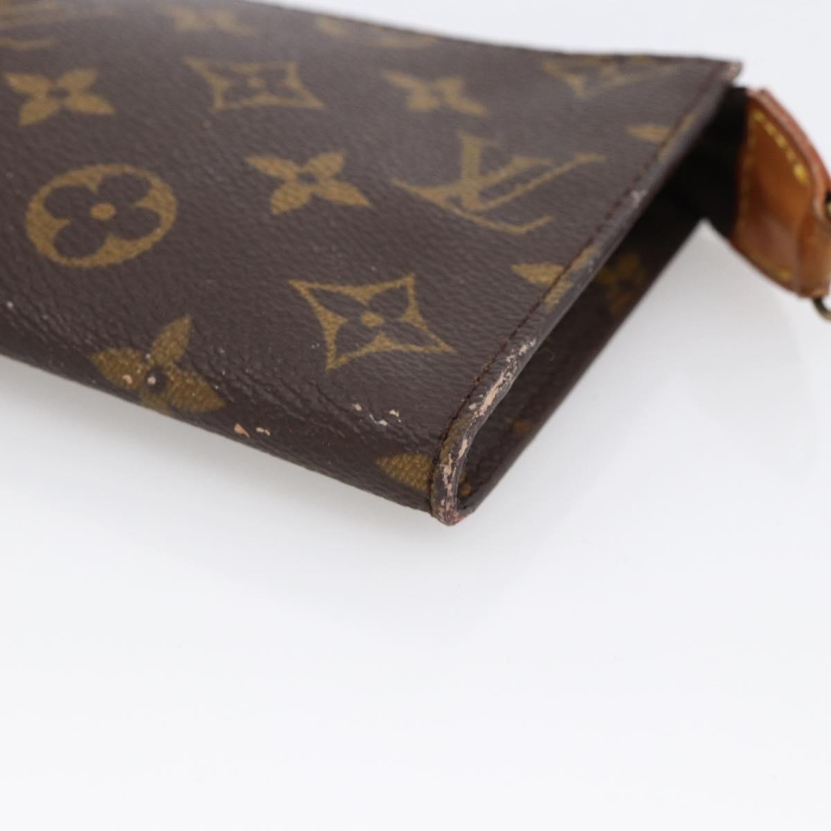 LOUIS VUITTON Monogram Bucket GM Accessory Pouch LV Auth LNZ313