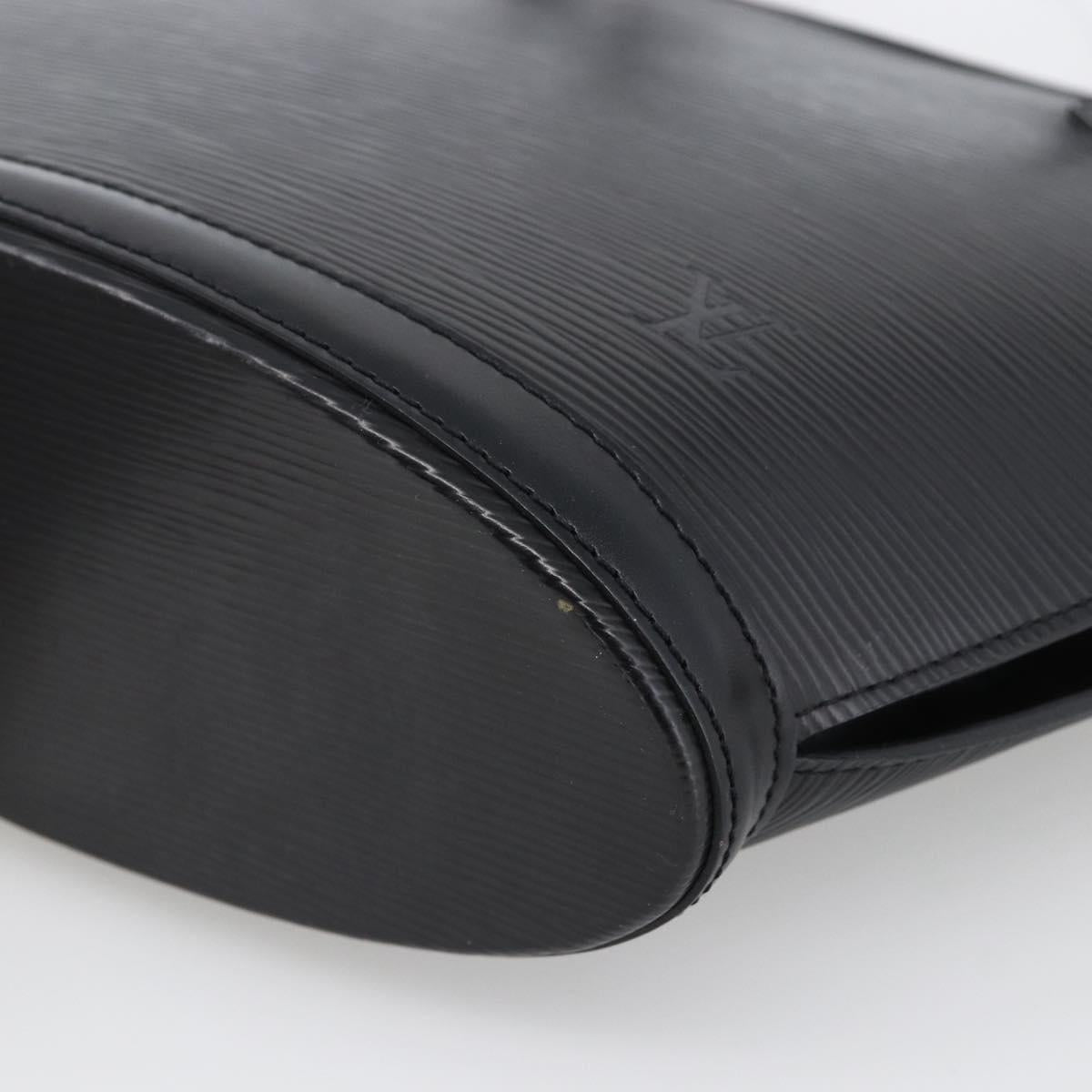 LOUIS VUITTON Epi Saint Jacques Hand Bag Black M52272 LV Auth LNZ321