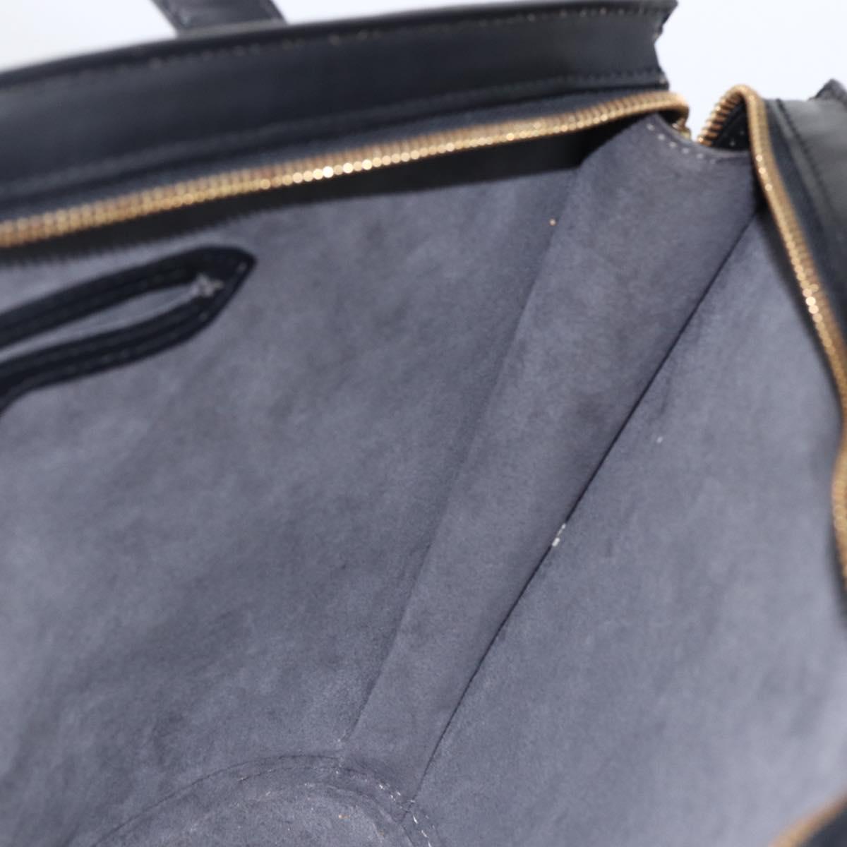 LOUIS VUITTON Epi Saint Jacques Hand Bag Black M52272 LV Auth LNZ321