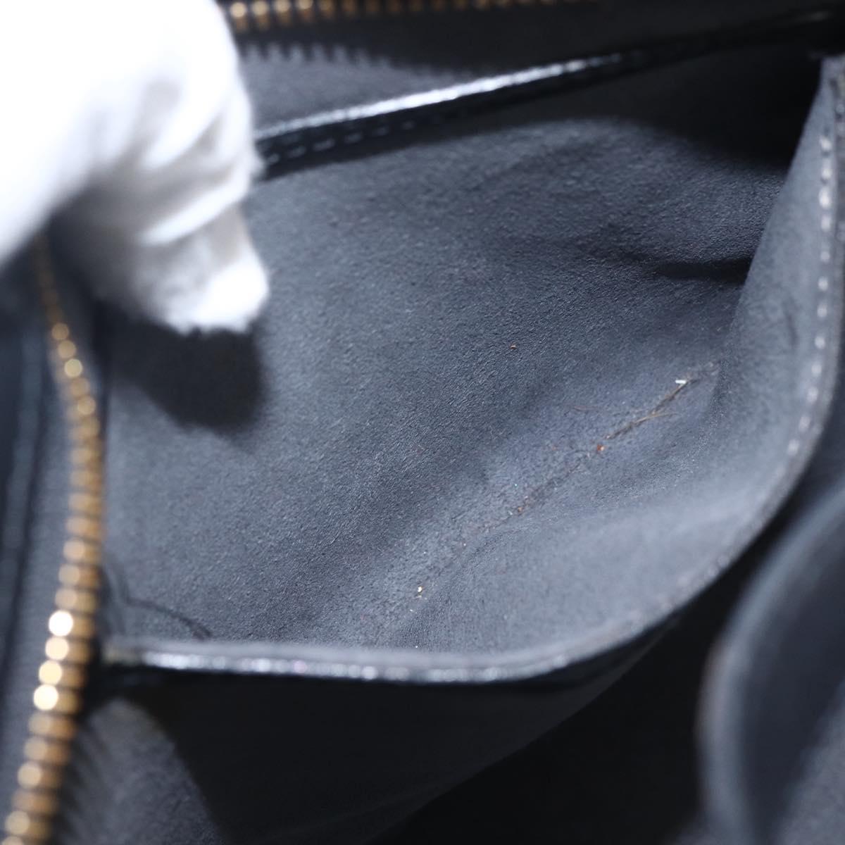 LOUIS VUITTON Epi Saint Jacques Hand Bag Black M52272 LV Auth LNZ321
