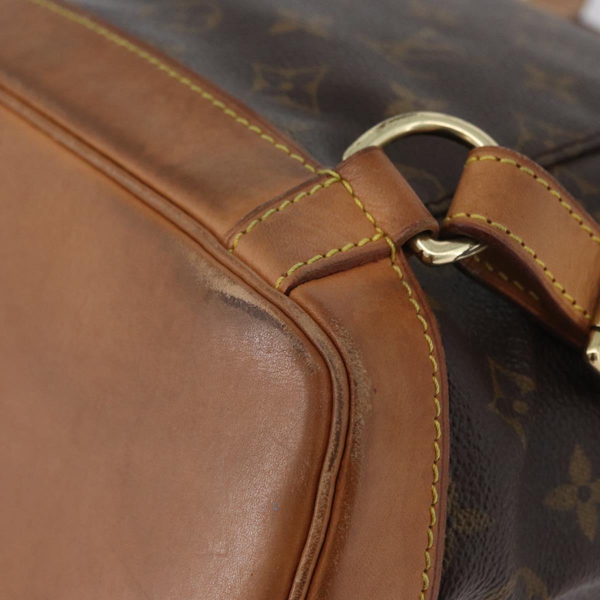 LOUIS VUITTON Monogram Montsouris MM Backpack M51136 LV Auth LNZ322