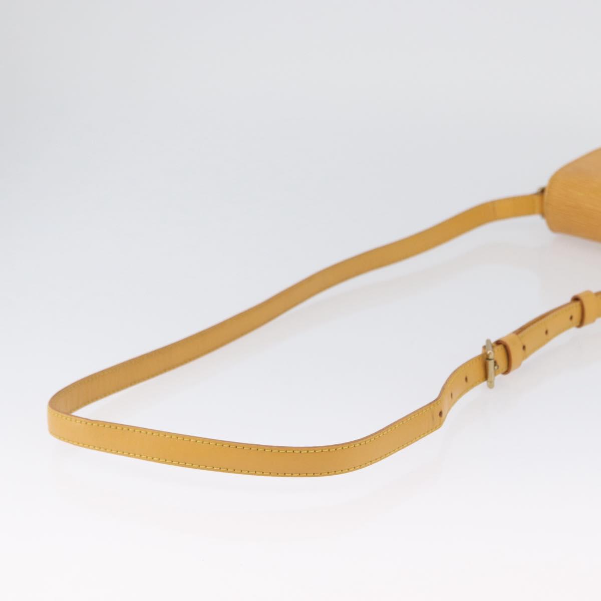 LOUIS VUITTON Epi Saint Cloud PM Shoulder Bag Yellow M52219 LV Auth LNZ331
