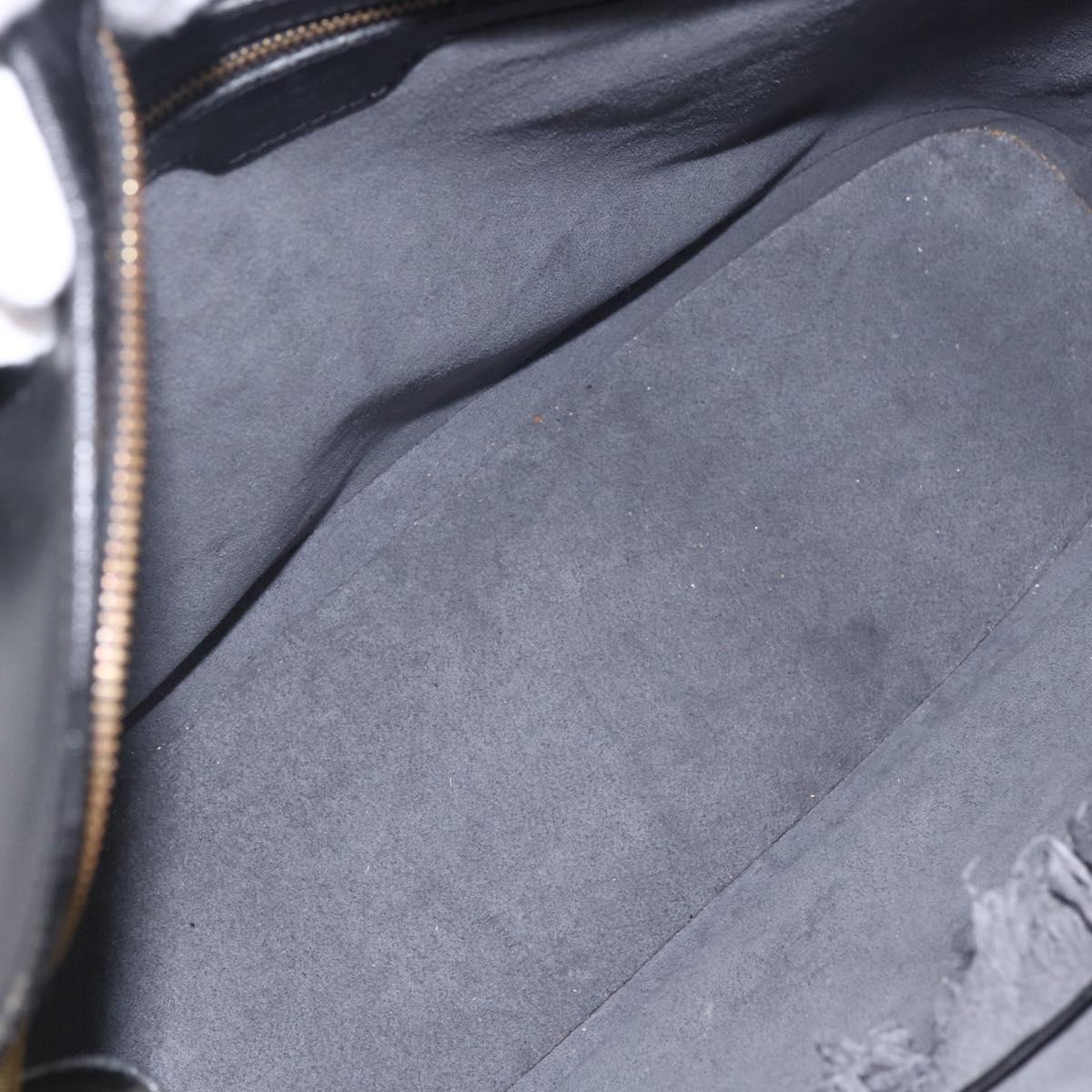 LOUIS VUITTON Epi Lussac Shoulder Bag Black M52282 LV Auth LNZ347