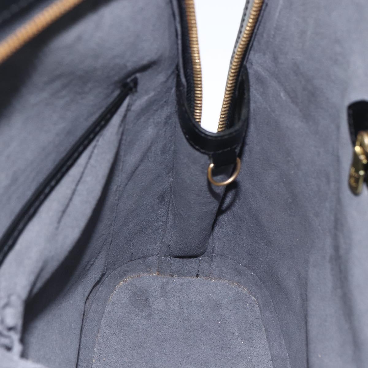 LOUIS VUITTON Epi Lussac Shoulder Bag Black M52282 LV Auth LNZ347
