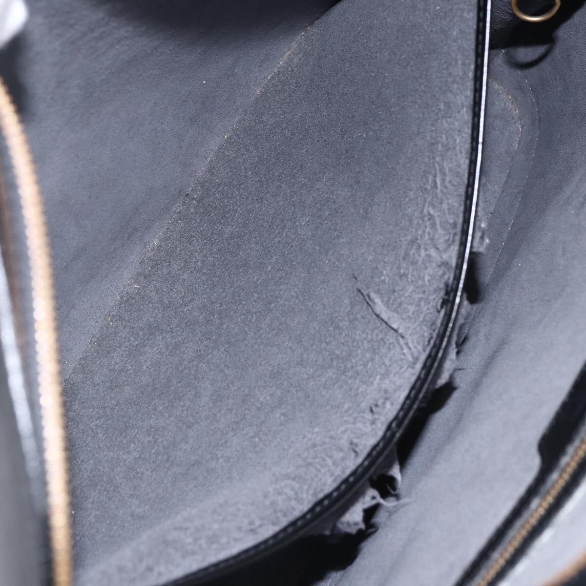 LOUIS VUITTON Epi Lussac Shoulder Bag Black M52282 LV Auth LNZ347