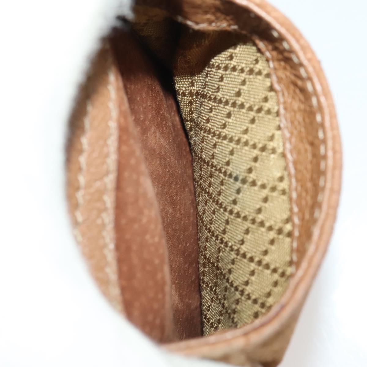 GUCCI Bamboo Backpack Suede Brown Gold 003 2058 0016 Auth LNZ352