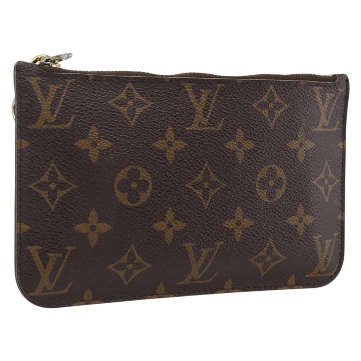 LOUIS VUITTON Monogram Neverfull PM Accessory Pouch LV Auth LNZ359