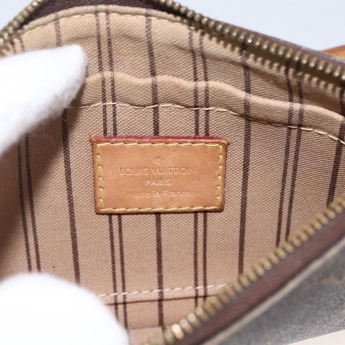 LOUIS VUITTON Monogram Neverfull PM Accessory Pouch LV Auth LNZ359