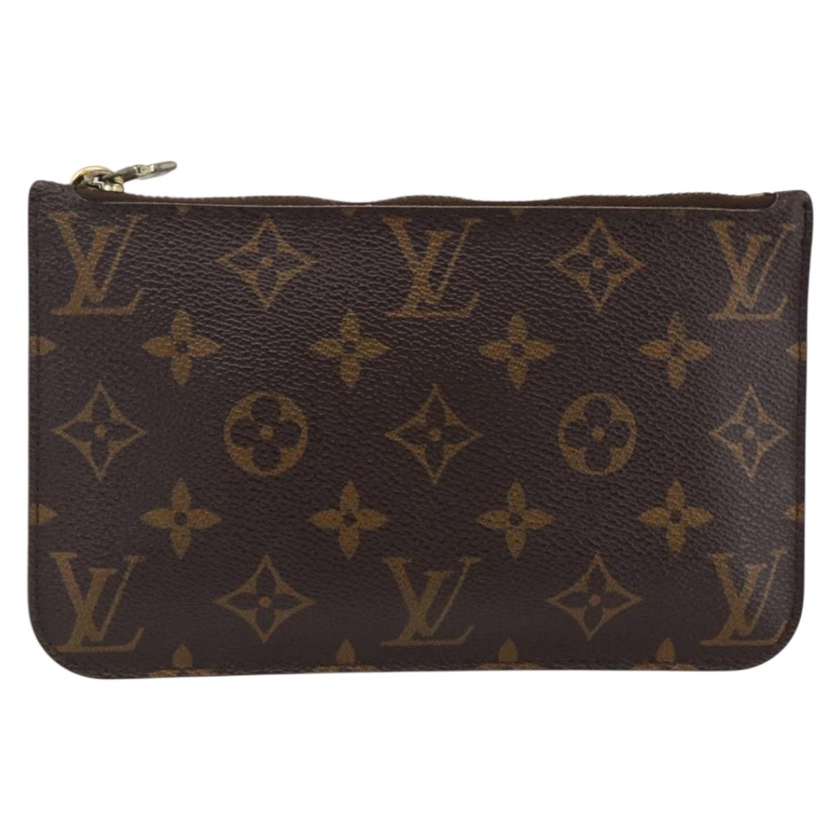 LOUIS VUITTON Monogram Neverfull PM Accessory Pouch LV Auth LNZ359