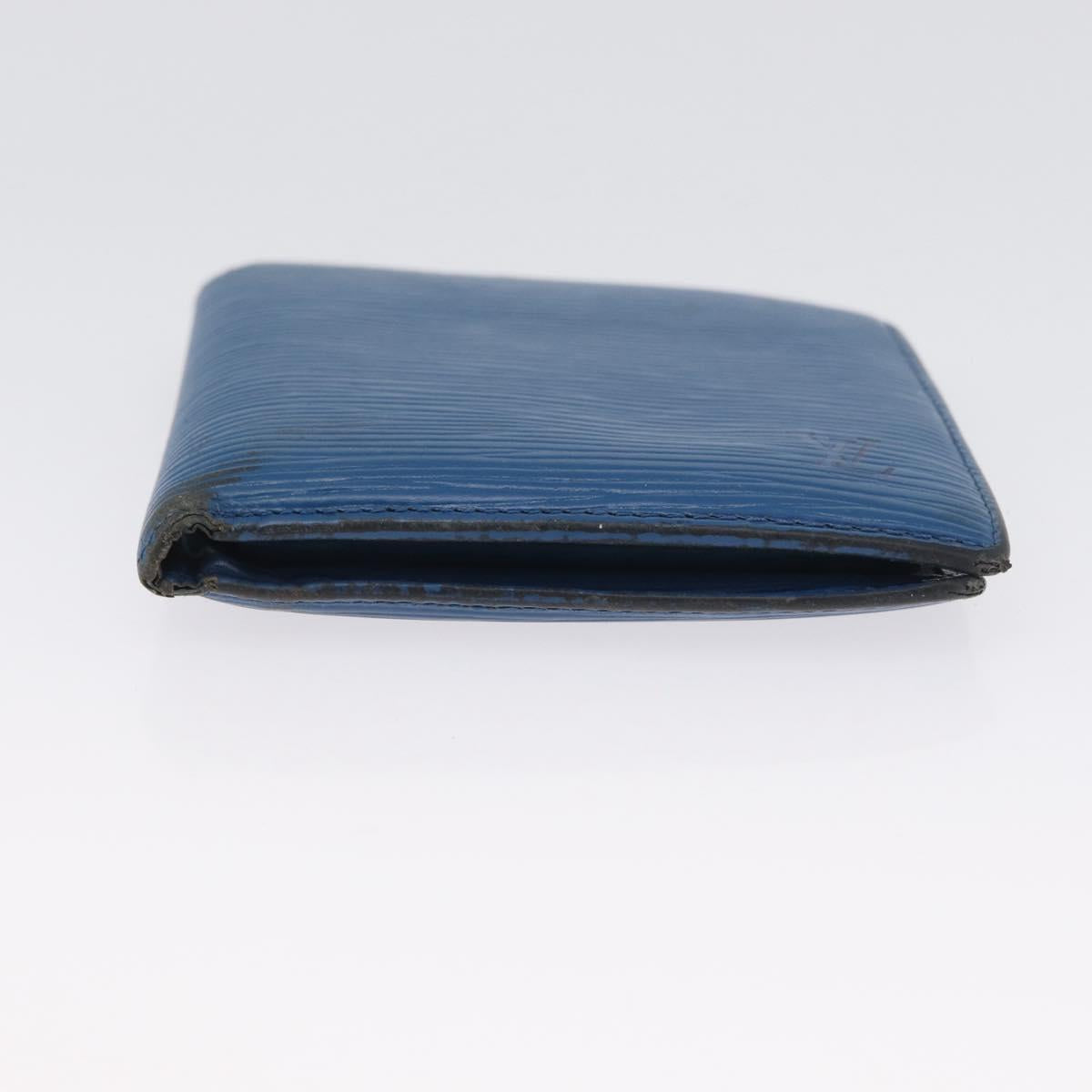 LOUIS VUITTON Epi Wallet 3 Set Red Blue LV Auth LNZ371