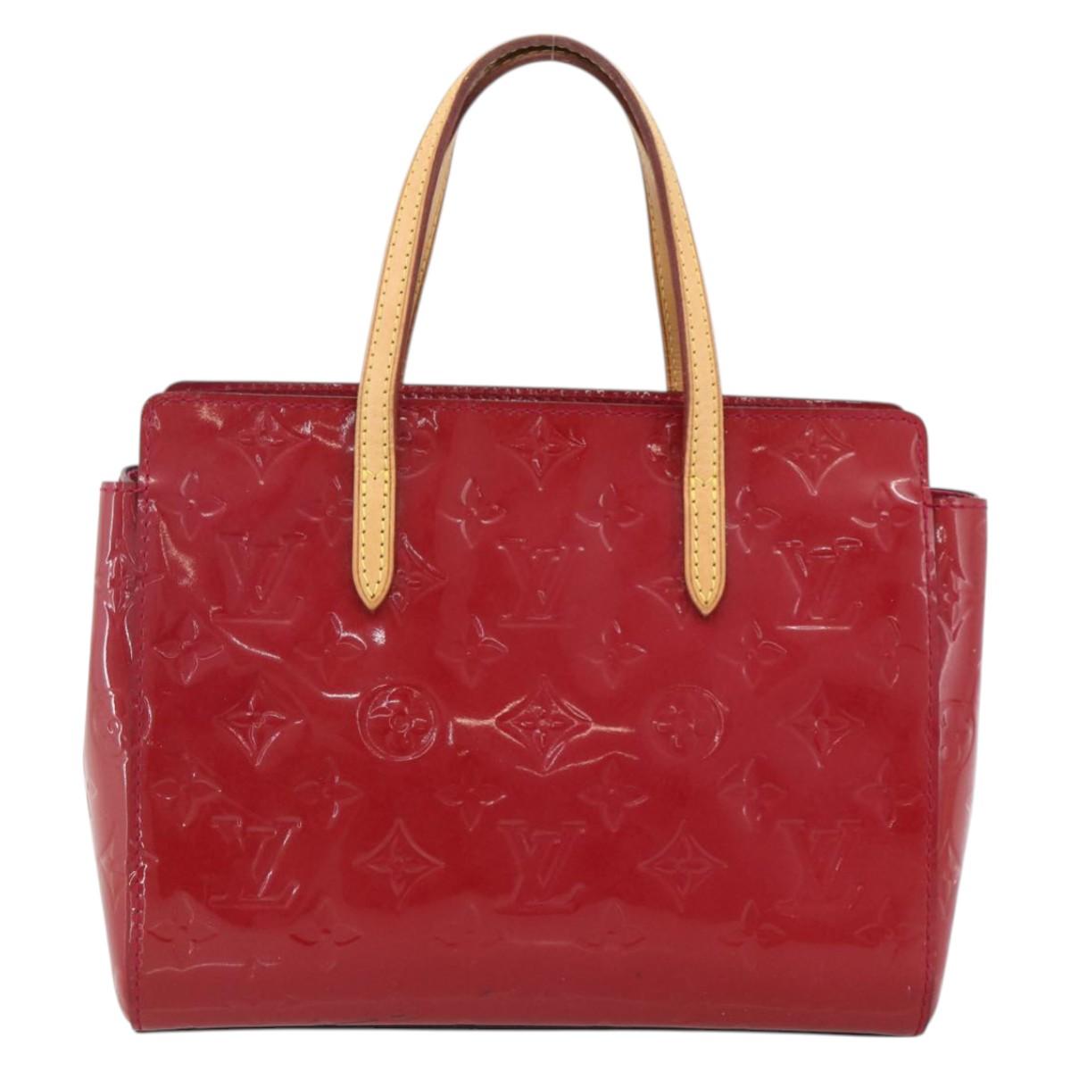 LOUIS VUITTON Monogram Vernis Catalina BB Bag Rose Andian M90016 LV Auth LNZ378A