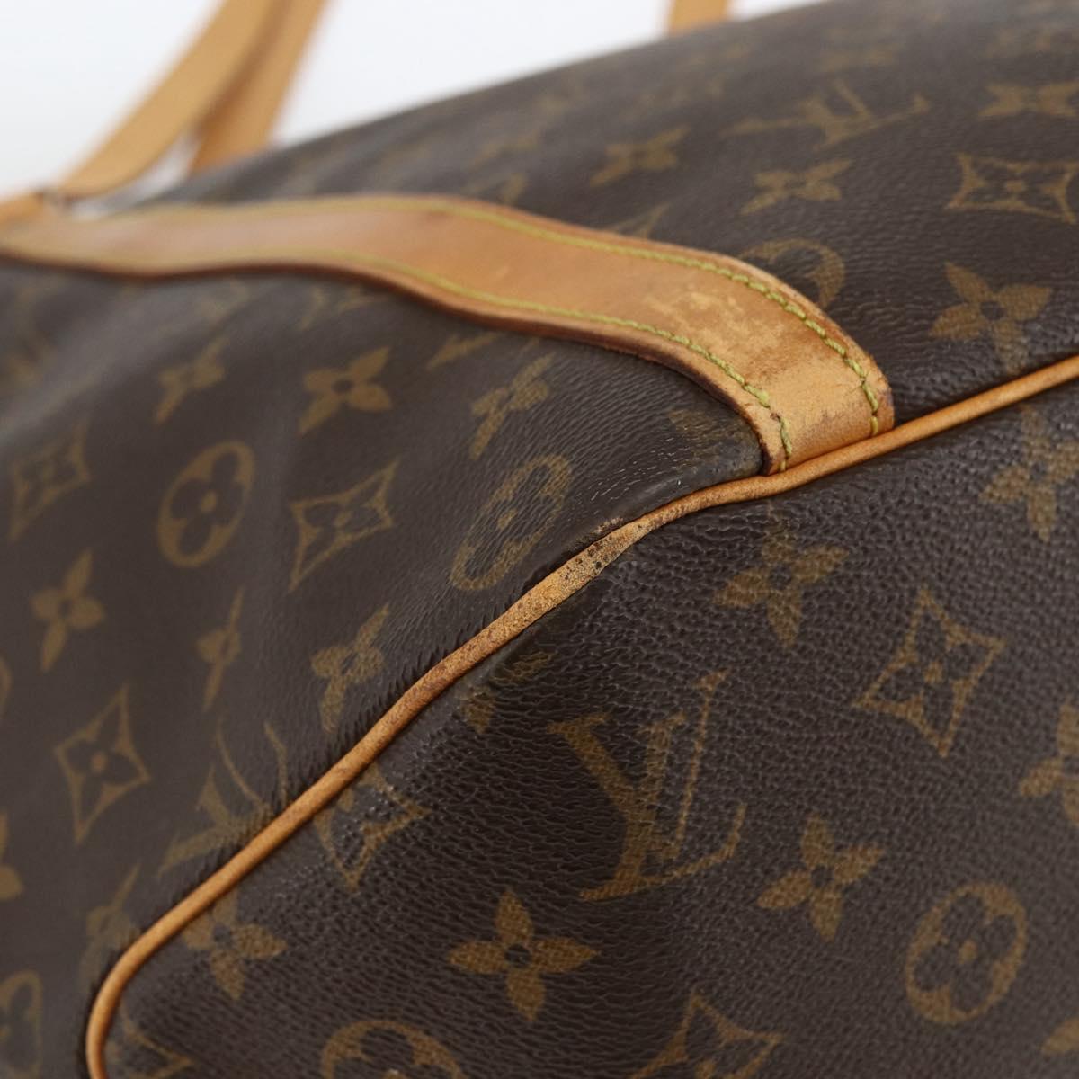 LOUIS VUITTON Monogram Sac Shopping Tote Bag M51108 LV Auth LNZ381