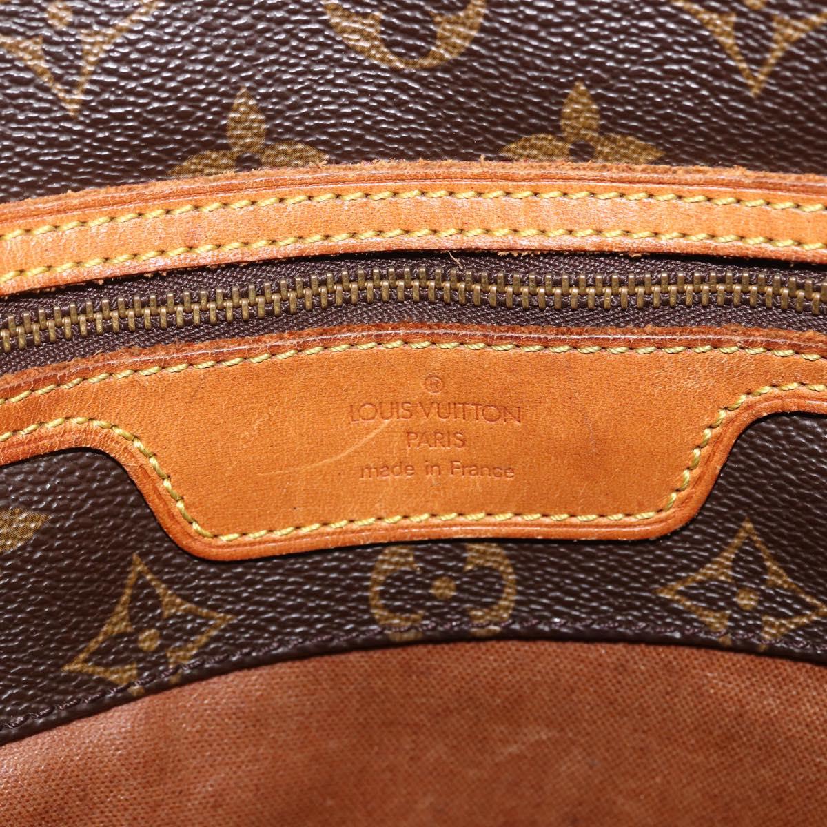 LOUIS VUITTON Monogram Sac Shopping Tote Bag M51108 LV Auth LNZ381
