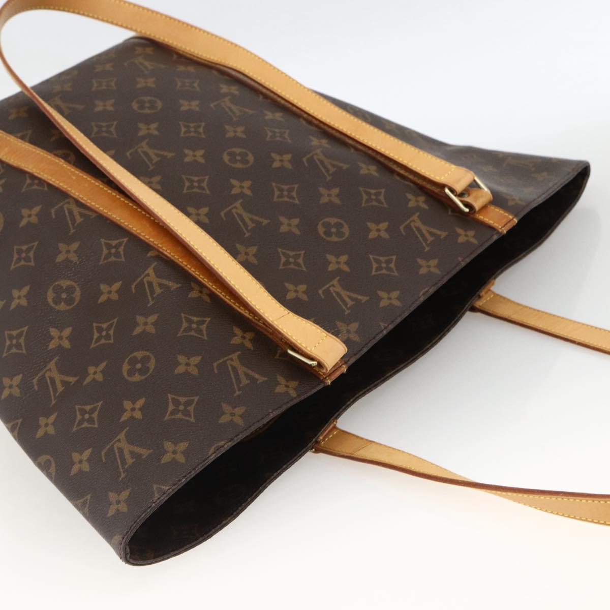 LOUIS VUITTON Monogram Sac Shopping Tote Bag M51108 LV Auth LNZ381